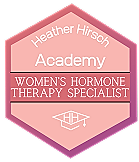 Heather Hirsch Academy women's hormone therapy logo